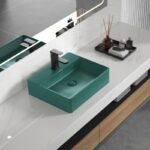 Порцеланов умивалник за плот ICB 5042GREEN