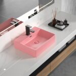 Порцеланов умивалник за плот ICB 5042PINK