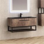 Долен конзолен шкаф за баня 10050WOODEN - Image 2