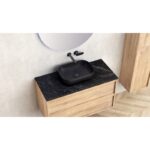Долен конзолен PVC шкаф Inter Ceramic ICP 10055 CARRARA - елегантно и практично решение - Image 2