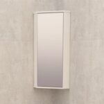 Горен огледален PVC шкаф за баня Inter Ceramic ICMC 1030-30 NEW – стилно решение за компактни пространства