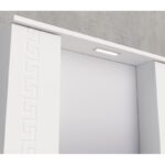 Горен PVC шкаф с огледало Inter Ceramic ICMC 1047-70 – модерен стил и практично решение за всяка баня - Image 2