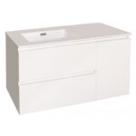 Долен конзолен PVC шкаф за баня Inter Ceramic ICP 10545 - стил и практичност в банята