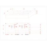 Умивалник  " PIETRA" » ICL 12049/140G - Image 3