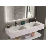 Умивалник " PIETRA" Inter Ceramic ICL 12049/140W - дизайнерски умивалник