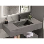 Умивалник " PIETRA" Inter Ceramic ICL 12049/80G - модерно оформление и качество