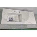 Умивалник " PIETRA" Inter Ceramic ICL 12049/120W LEFT - функционално решение с ляв плот - Image 2