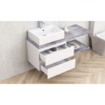 Комплект мебели за баня Inter Ceramic BG 12146-1+6146-1+858+6023-1+6023-2+1494 - Практичен и красив - Image 2