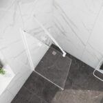 СТАЦИОНАРЕН ПАРАВАН CRISTINA WHITE MAT 125TR-100 - Image 2