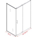 Душ кабина Inter Ceramic ICS 118/160NEW + ICS 111/31/90 - стилен и практичен душ комплект - Image 2
