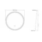 Огледало с вградено осветление ICL 1857B-60 - Image 5