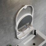 Огледало за баня с LED осветление Inter Ceramic 1943MW SAVONA - Светлина и стил в банята - Image 2