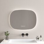 Огледало за баня 80X60 с LED Inter Ceramic 1958 - изчистена визия и качество