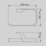Аксесоар за баня ELIDA ICA 2823RG - Image 3