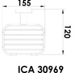 Аксесоари за баня АРИЕЛ » ICA 30969 - Image 2