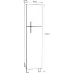 PVC Колона за баня: ICP 3162 - Image 3