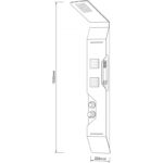 Хидромасажен панел ICSH 3615 - Image 2