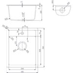 Кухненска мивка от композитен материал ICGS 4050SAND - Image 2