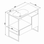Мебели за баня » ICP 4885 - Image 3