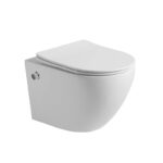 Стенна тоалетна чиния Inter Ceramic 4937W BIDET – Модерен стил и лесна поддръжка