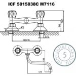 Смесители » КЛИЕР  » ICF 5015838C M7116 - Image 2