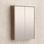 Горен PVC шкаф с огледало Inter Ceramic ICMC 5017-70 – Елегантно и практично решение за модерната баня
