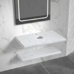 Плот за баня Inter Ceramic ICP 5020-80W " PIETRA" - модерен избор