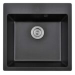 Гранитна мивка ICGS 5050 BLACK