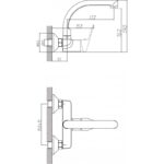 Месингов Смесител » ALFI  ICF 5108123 7313 - Image 3