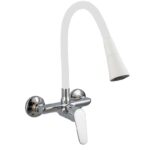 Кухненски смесител ICF 5108152W 7789  LINNI WHITE MATT