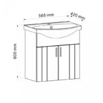 KD PVC ШКАФ GEMA 5650 - Image 3