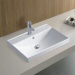 ПОРЦЕЛАНОВ УМИВАЛНИК ЗА МЕБЕЛ МАЙЛО 5953W 51CM - Image 2