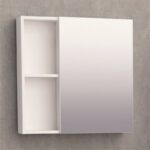 Горен огледален PVC шкаф Inter Ceramic ICMC 6014-60 - идеален за малки и средни бани