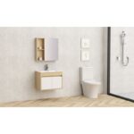 Долен конзолен PVC шкаф за баня Inter Ceramic ICP 6045-085 - стилна визия и устойчивост - Image 4