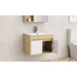 Долен конзолен PVC шкаф за баня Inter Ceramic ICP 6045-085 - стилна визия и устойчивост - Image 3