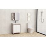 Долен стоящ PVC шкаф за баня ICP 6081-045 - Image 3