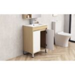 Долен стоящ PVC шкаф за баня ICP 6081-085 - Image 2