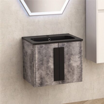 Долен конзолен PVC шкаф за баня Inter Ceramic ICP 6451-4 – качество и модерен дизайн