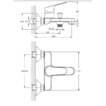 Месингов смесител LINNI ICF 6452152 - Image 6