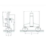 Смесител за вана и душ ICF 6491191 ЕЛИНОР - Image 3