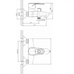 Месингов смесители " Runde" ICF 660632C - Image 2