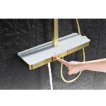 Душ система с термостат Inter Ceramic 6703BRUSH GOLD - златно покритие и комфорт - Image 4