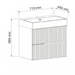 PVC ШКАФ ELORIA 7056BL - Image 3