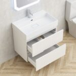 Долен конзолен шкаф за баня Inter Ceramic 7056WM ELORIA - компактно решение с модерен силует - Image 3