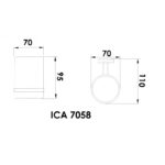 Аксесоари за баня  »  Арго » ICA 7058 - Image 2