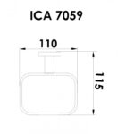 Аксесоари за баня  »  Арго » ICA 7059 - Image 2