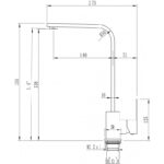 Кухненски смесител ICF 7107018K ЕЛИДА - Image 2