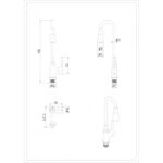 Кухненски смесител  ICF 7108223 HAVANA WHITE - Image 2