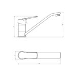Смесител за умивалник ALFI ICF 7131123 - 15 - Image 3