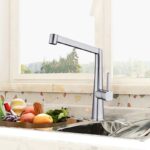 Месингов Смесител за кухня Inter Ceramic ICF 7164045 - модерен дизайн и плавно управление
